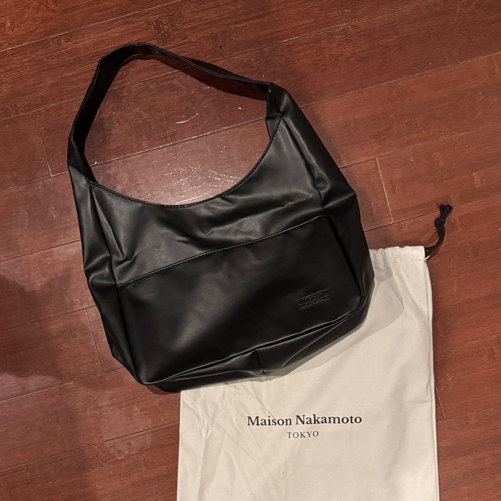 Maison Nakamoto Black Shoulder Bag